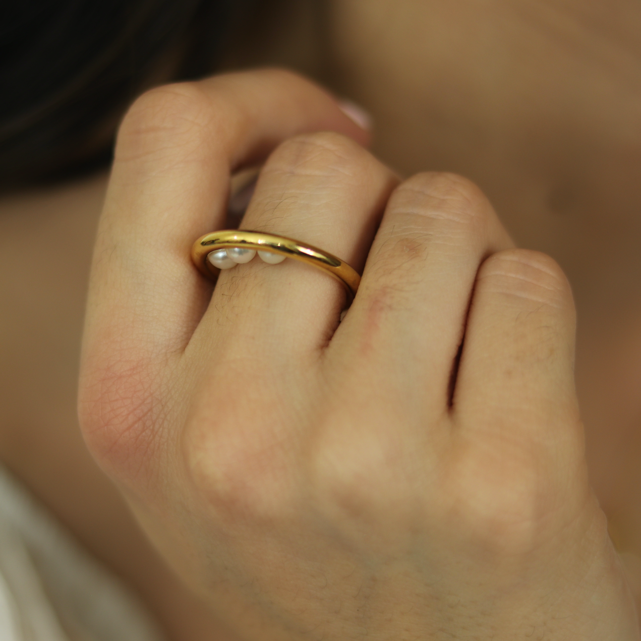 Anillo Ida Oro Vermeil