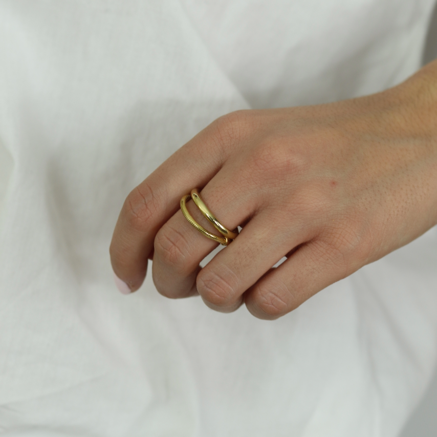 Anillo Lion Oro Vermeil