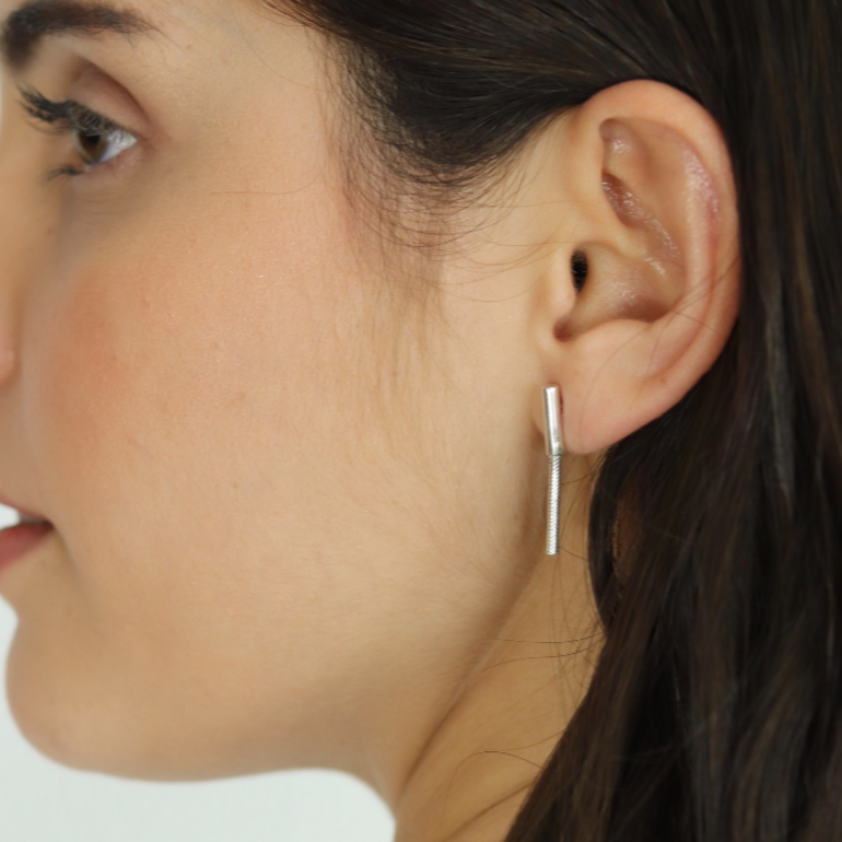 Aretes Lion petit Plata