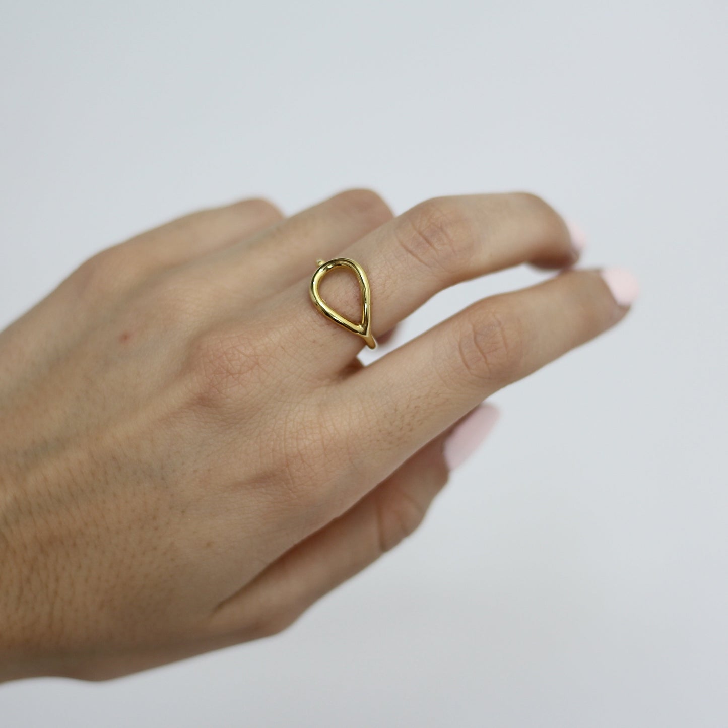 Anillo Nero Oro Vermeil