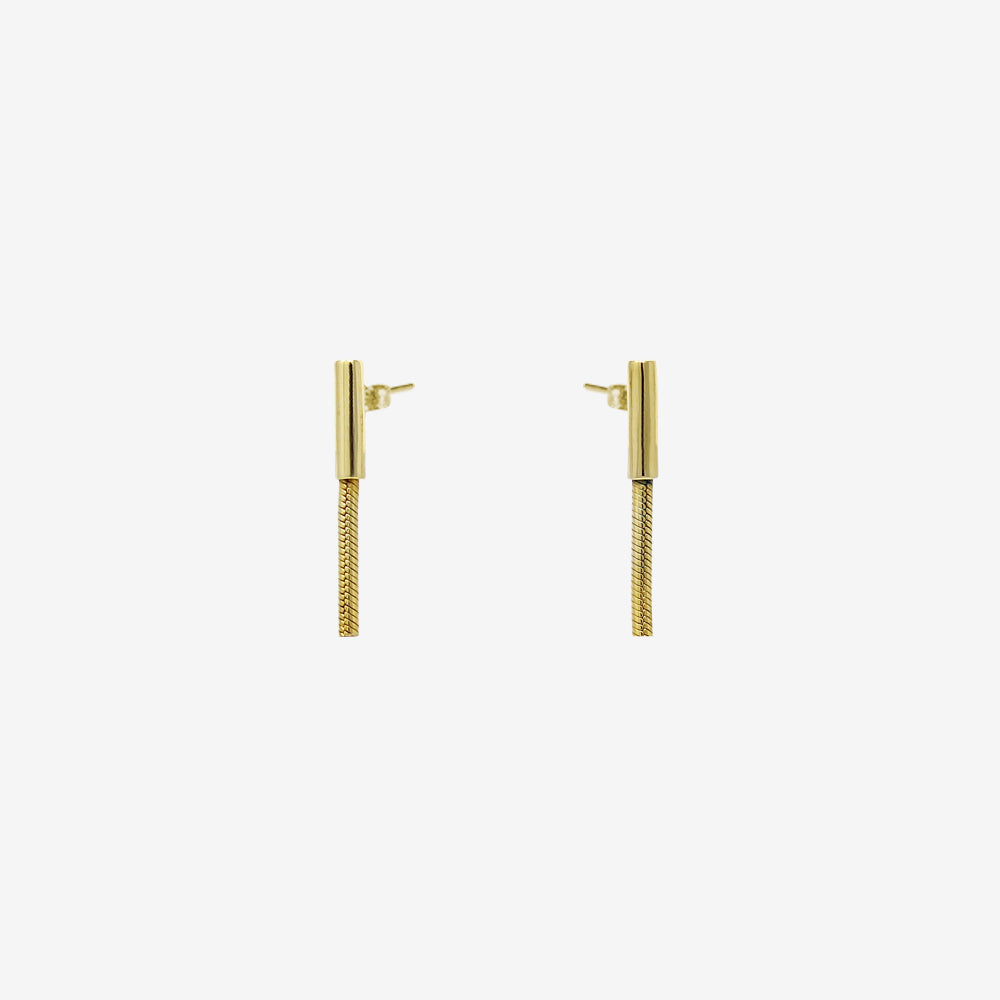 Aretes Lion petit Oro Vermeil