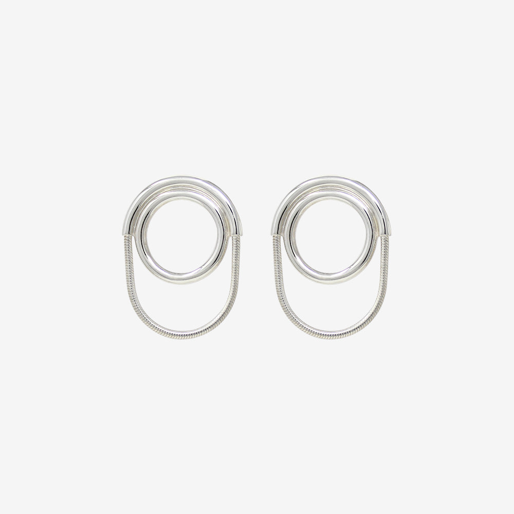 Aretes Lion Plata