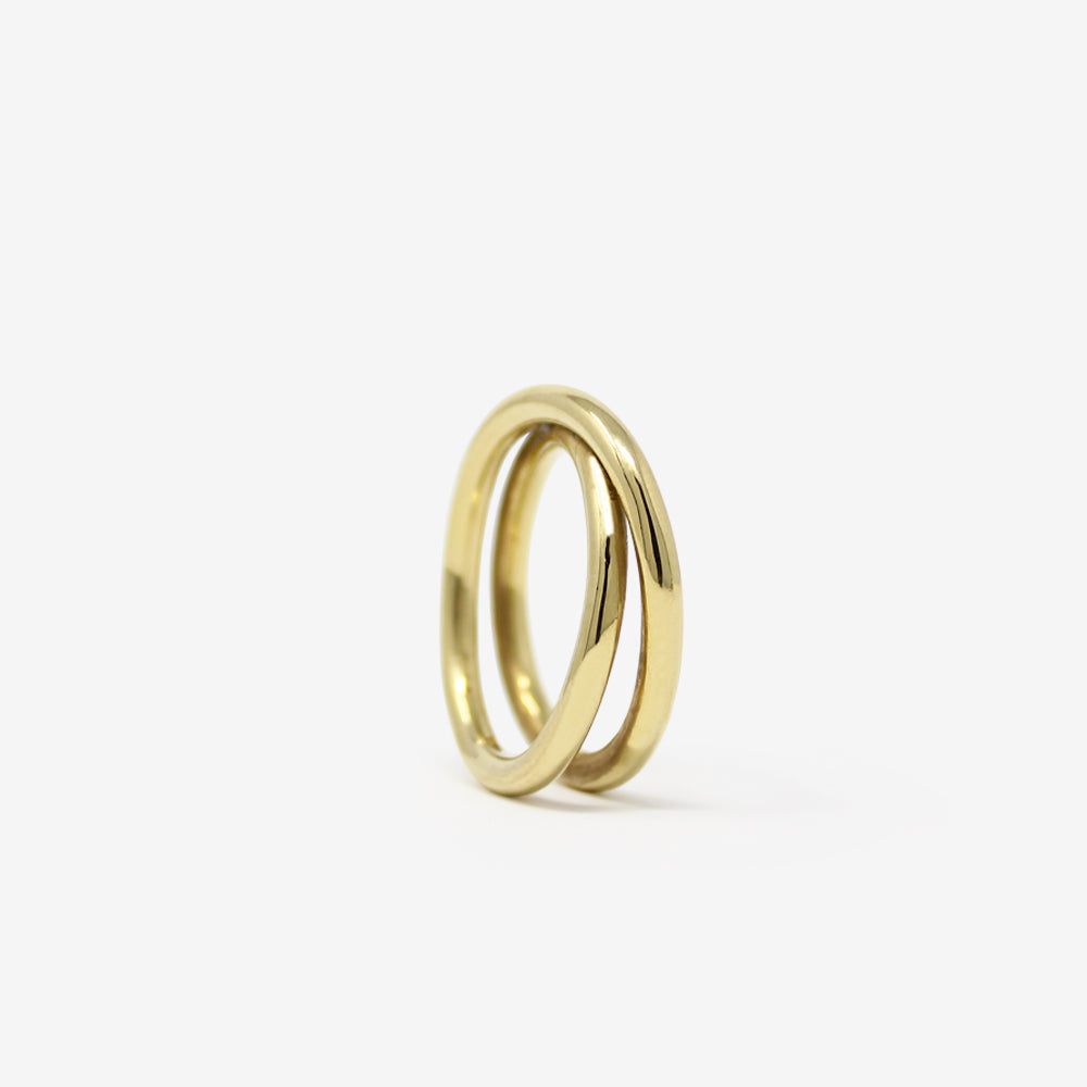 Apeiro ring Vermeil gold