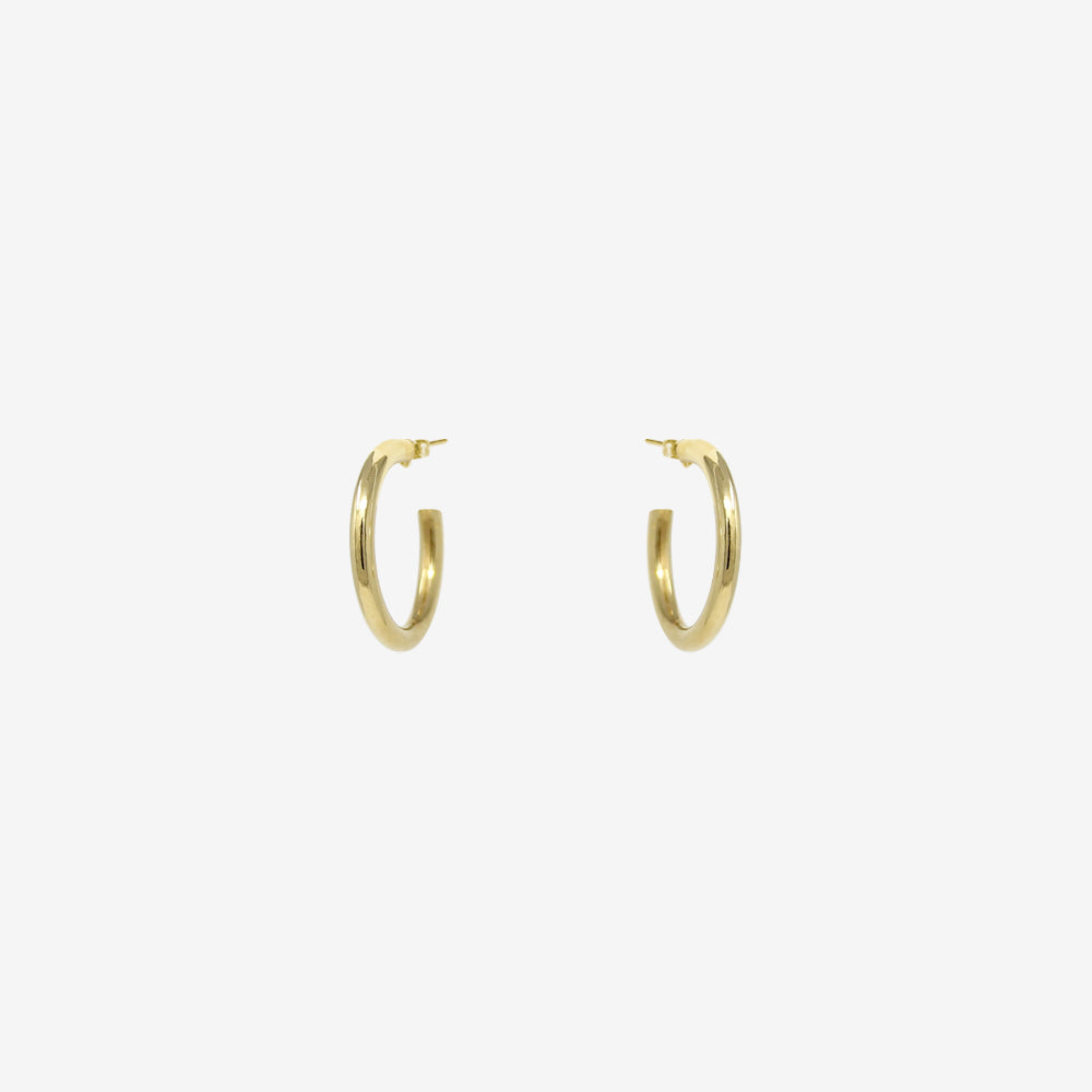 Baby hoops Oro Vermeil