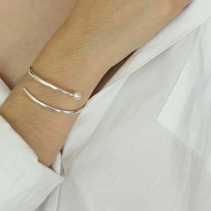 Brazalete Coriba Plata