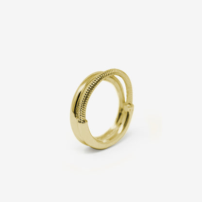 Lion ring Vermeil gold