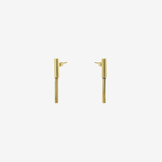 Aretes Lion petit Oro Vermeil